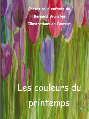cover image of les couleurs du printemps